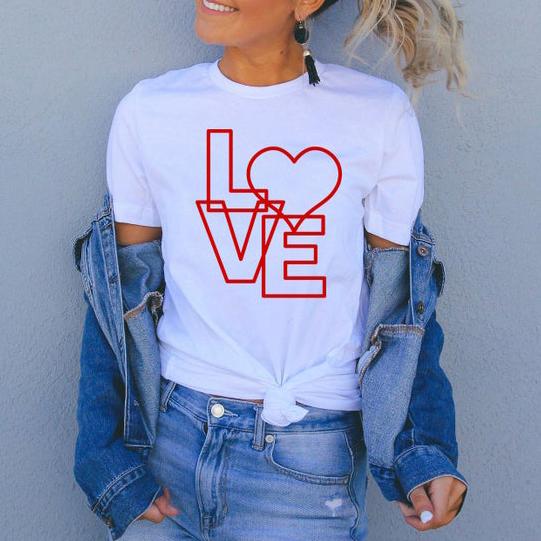 love t-shirt for women ? GST love t-shirt for women ? GST