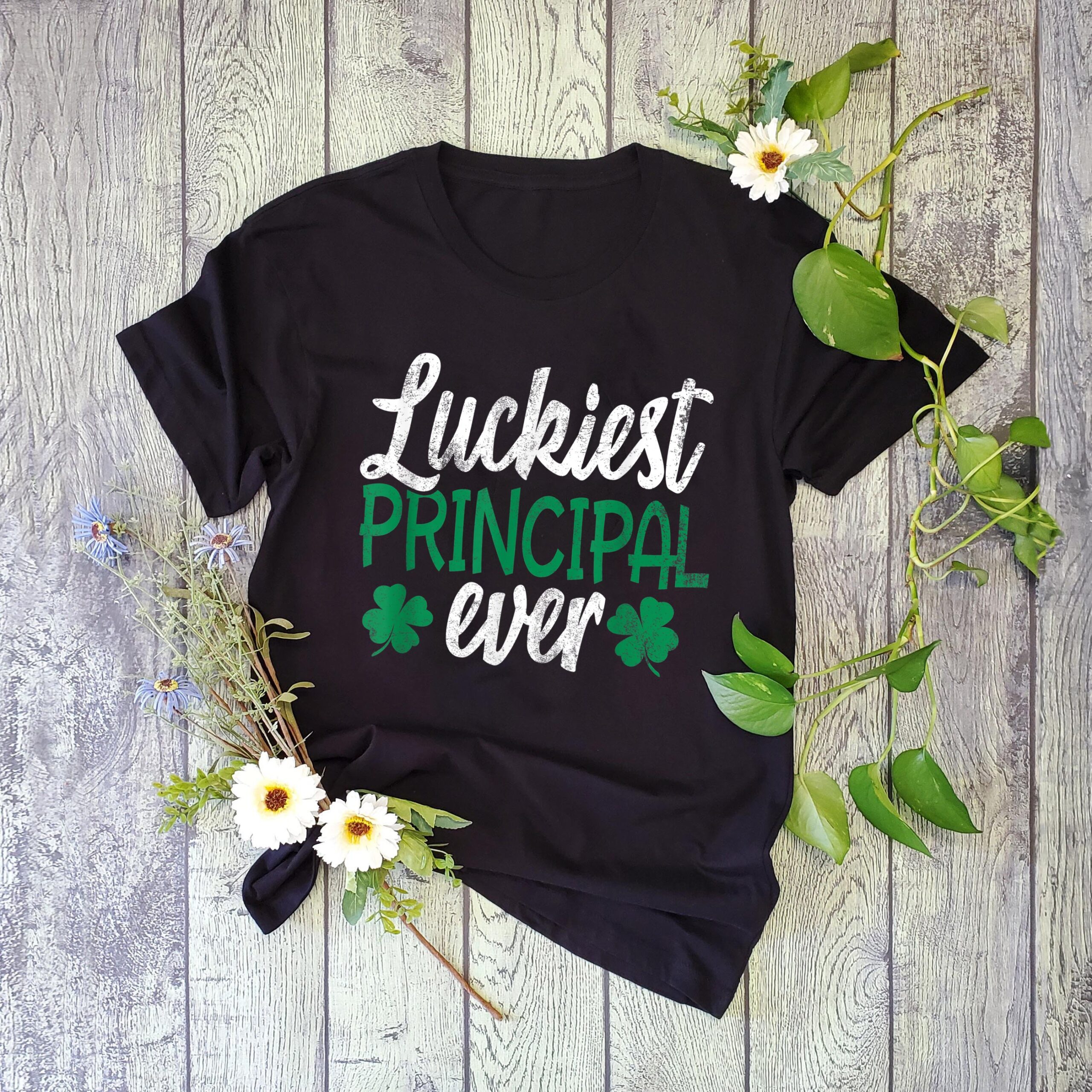 Luckiest principal ever shirt funny st. patricks day t-shirt ? GST Luckiest principal ever shirt funny st. patricks day t-shirt ? GST