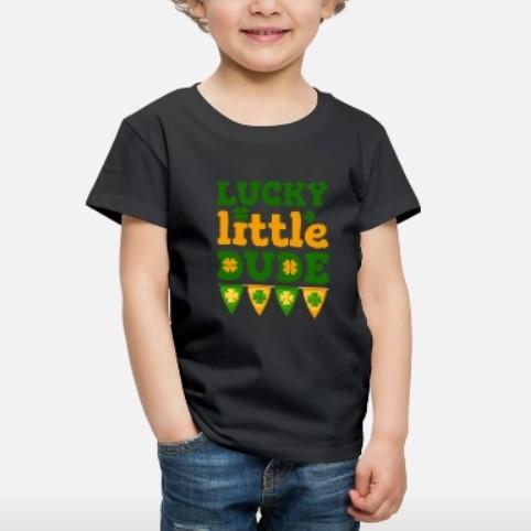Lucky little dude st patricks day youth shirt ? GST