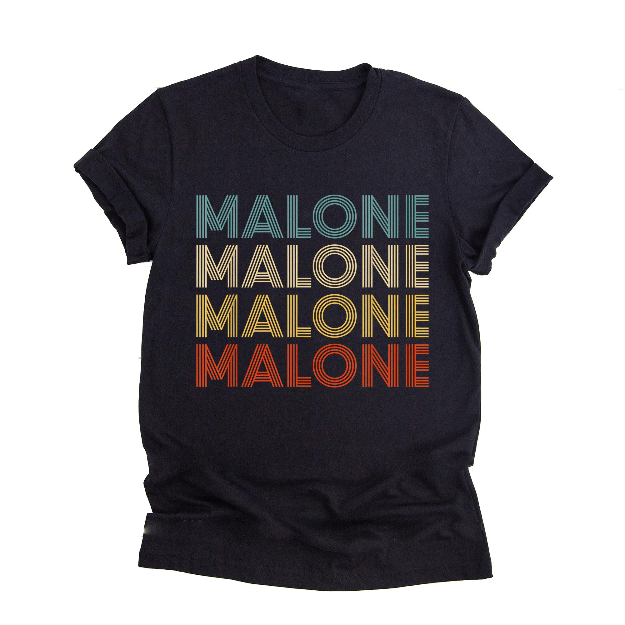 Malone retro vintage style name gift t-shirt ? GST Malone retro vintage style name gift t-shirt ? GST