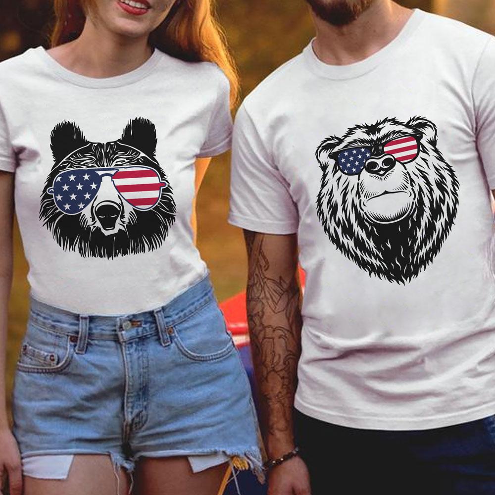 Mama Bear 4Th Of July Shirts Gift For Couple Mama Bear 4Th Of July Shirts Gift For Couple