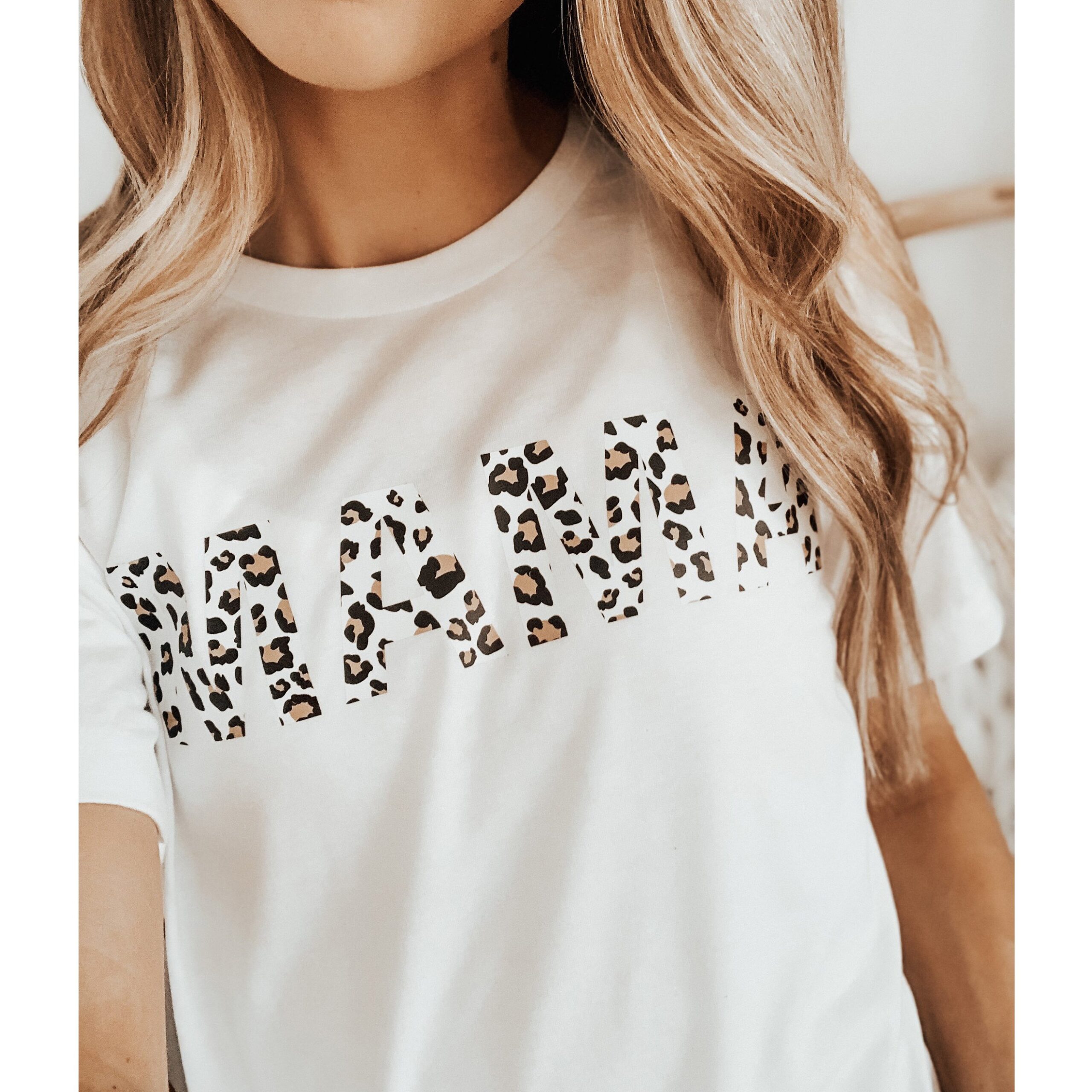 Mama leopard print shirt ? GST