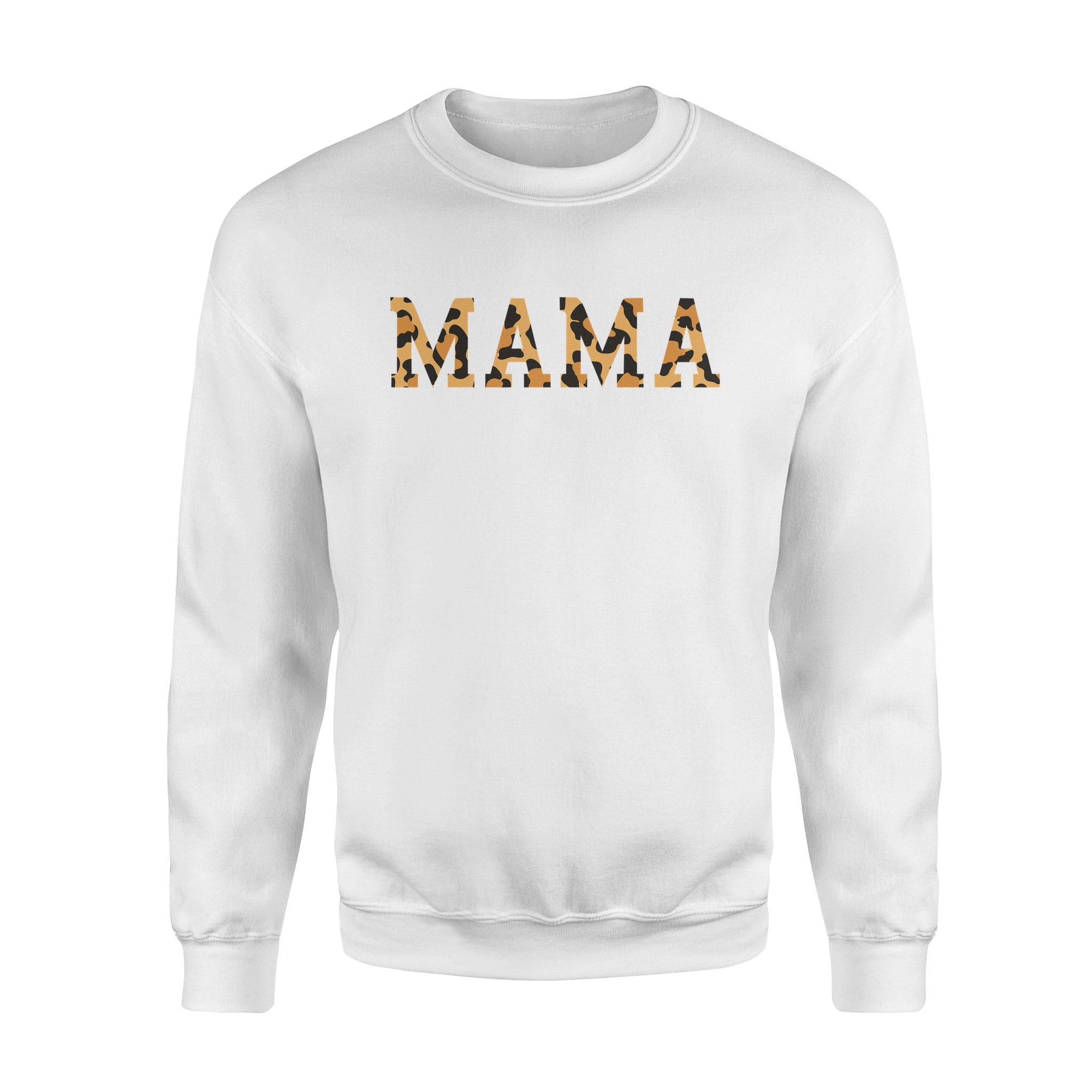Mama leopard text shirt DS ? GST