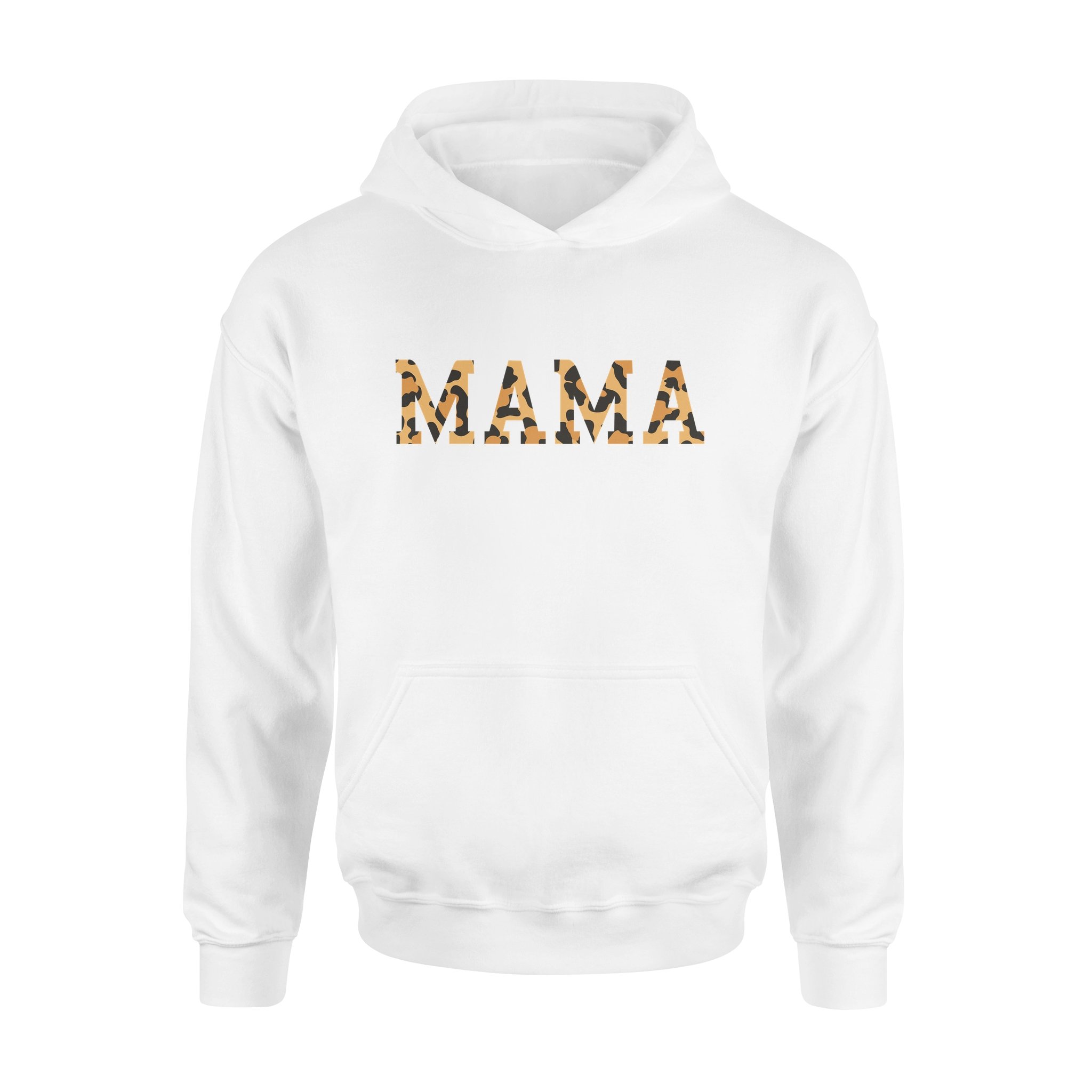 Mama leopard text shirt DS ? GST Mama leopard text shirt DS ? GST