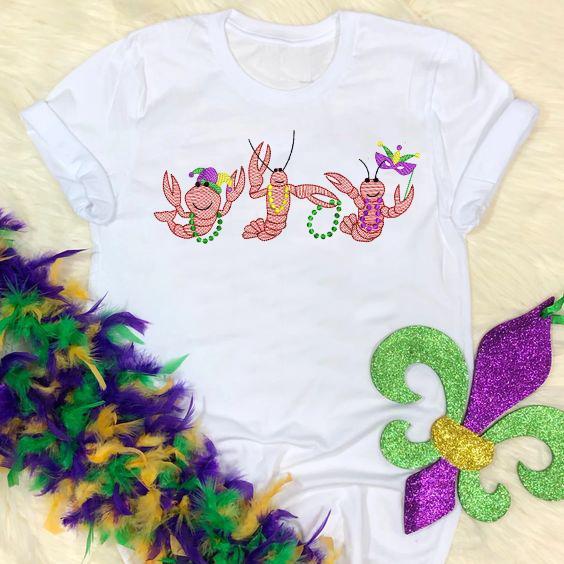 Mardi gras crawfish trio 2020 shirt ? GST Mardi gras crawfish trio 2020 shirt ? GST