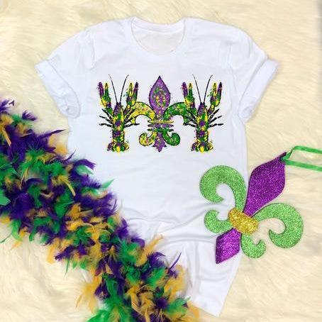 Mardi gras ? Happy mardi gras shirt ? GST