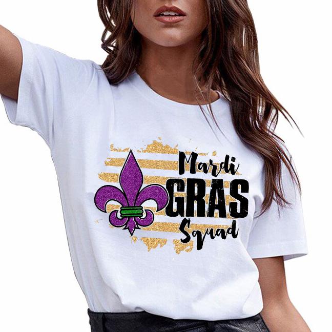 Mardi gras squad fat tuesday shirt ? GST