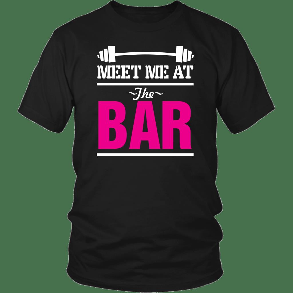 Meet Me At The Bar Shirt ? Gift For Bodybuilder Gsge