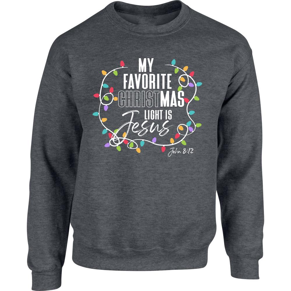 My Favorite Christmas Light is Jesus Raglan Sweatshirt, i love jesus shirt, i love jesus but i cuss a little My Favorite Christmas Light is Jesus Raglan Sweatshirt, i love jesus shirt, i love jesus but i cuss a little