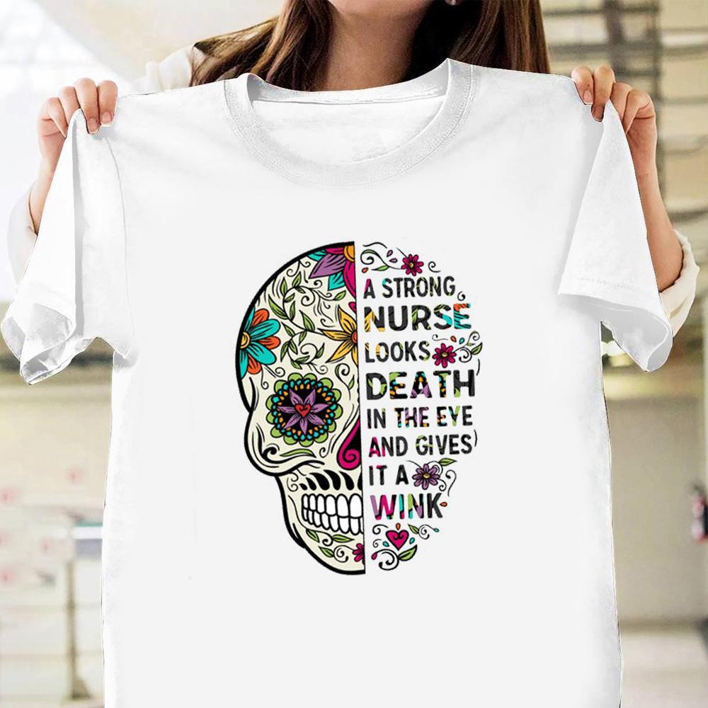 Nurse Life Floral Skull Shirt ? Gift For Nurse Gsge Nurse Life Floral Skull Shirt ? Gift For Nurse Gsge