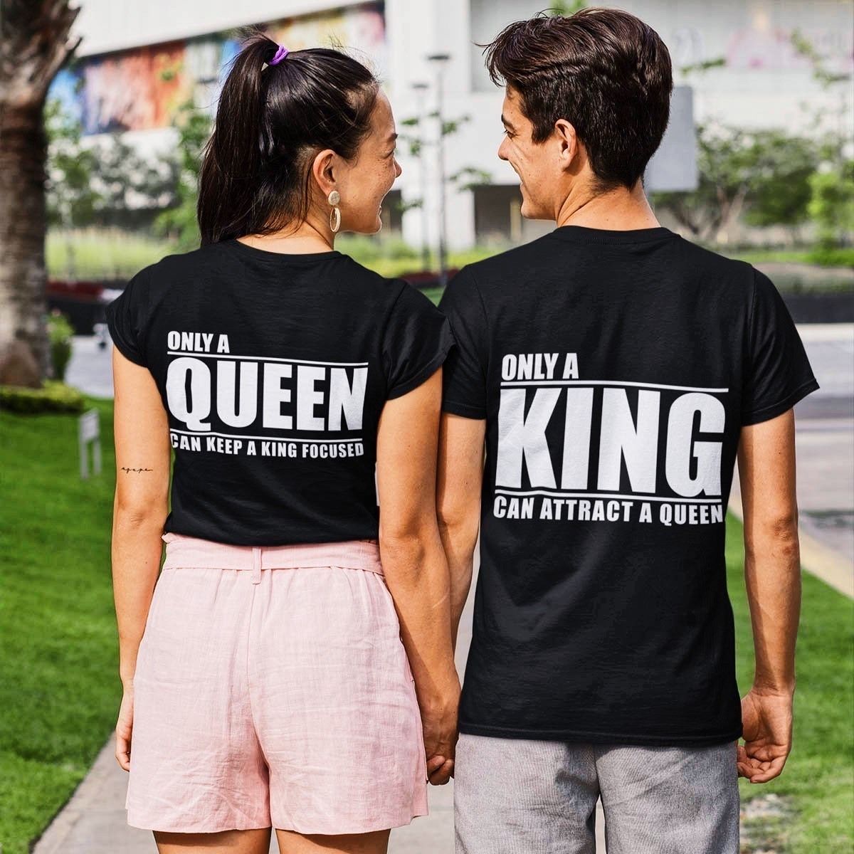Only a king can attract a queen shirt for couple ? GST Only a king can attract a queen shirt for couple ? GST