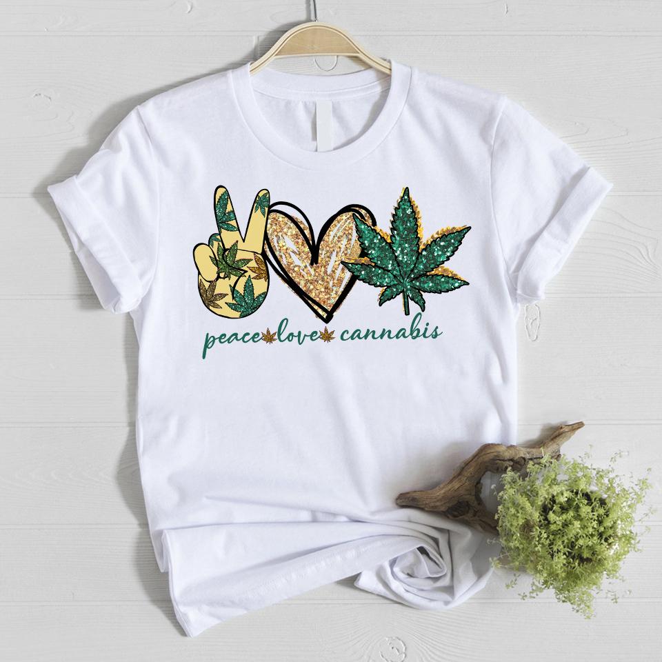 Peace Love Cannabis Weed Mom 420 Shirt Peace Love Cannabis Weed Mom 420 Shirt