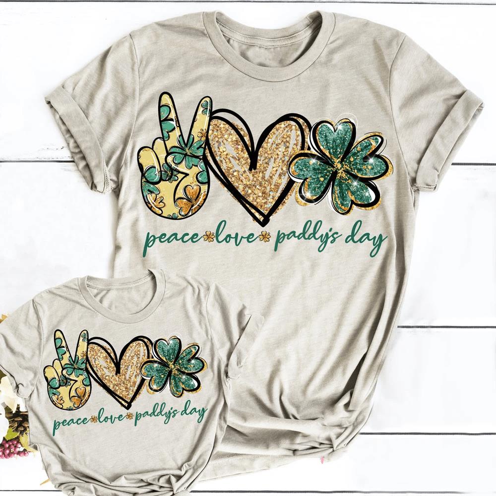 Peace love paddy?s day st patricks day 2020 shirt ? GST