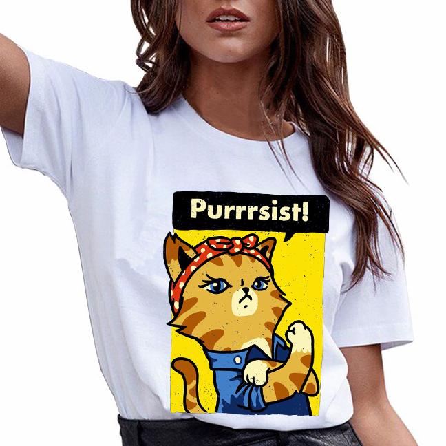 Purrrsist! cat t-shirt ? GST Purrrsist! cat t-shirt ? GST