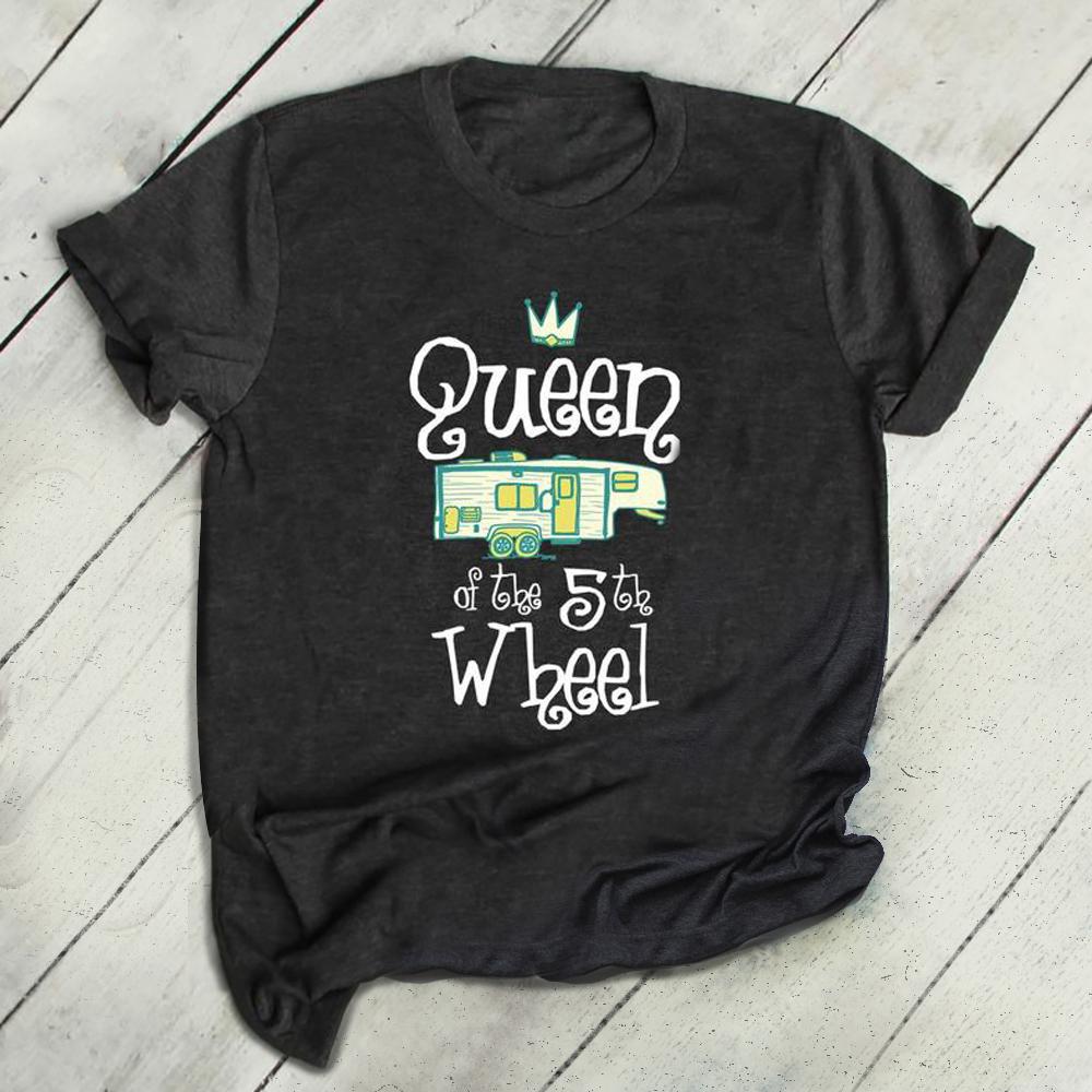 Queen of the 5th wheel camping shirt ? GST Queen of the 5th wheel camping shirt ? GST