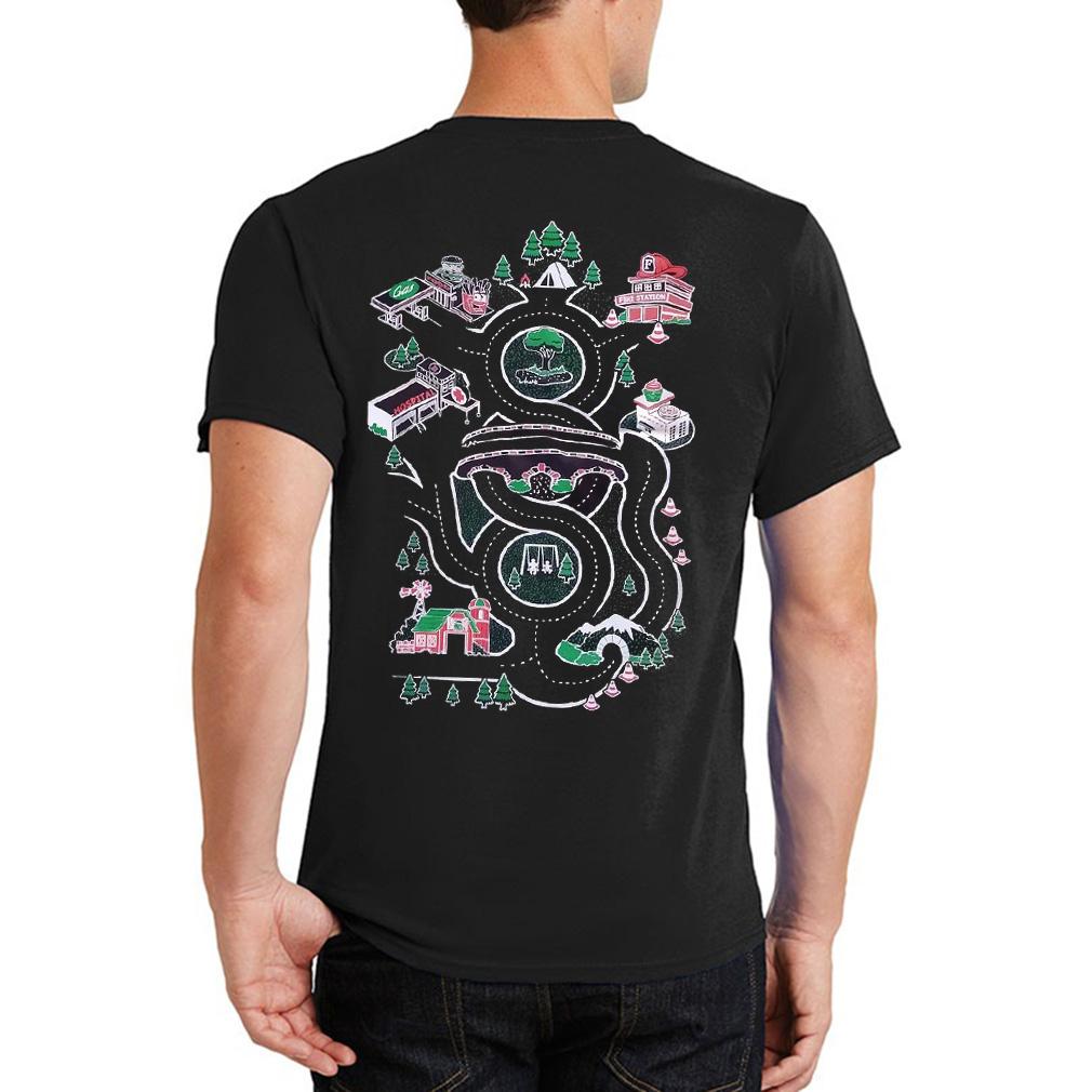 Race Track Cartoon Shirt ? Gift For Dad Gsge