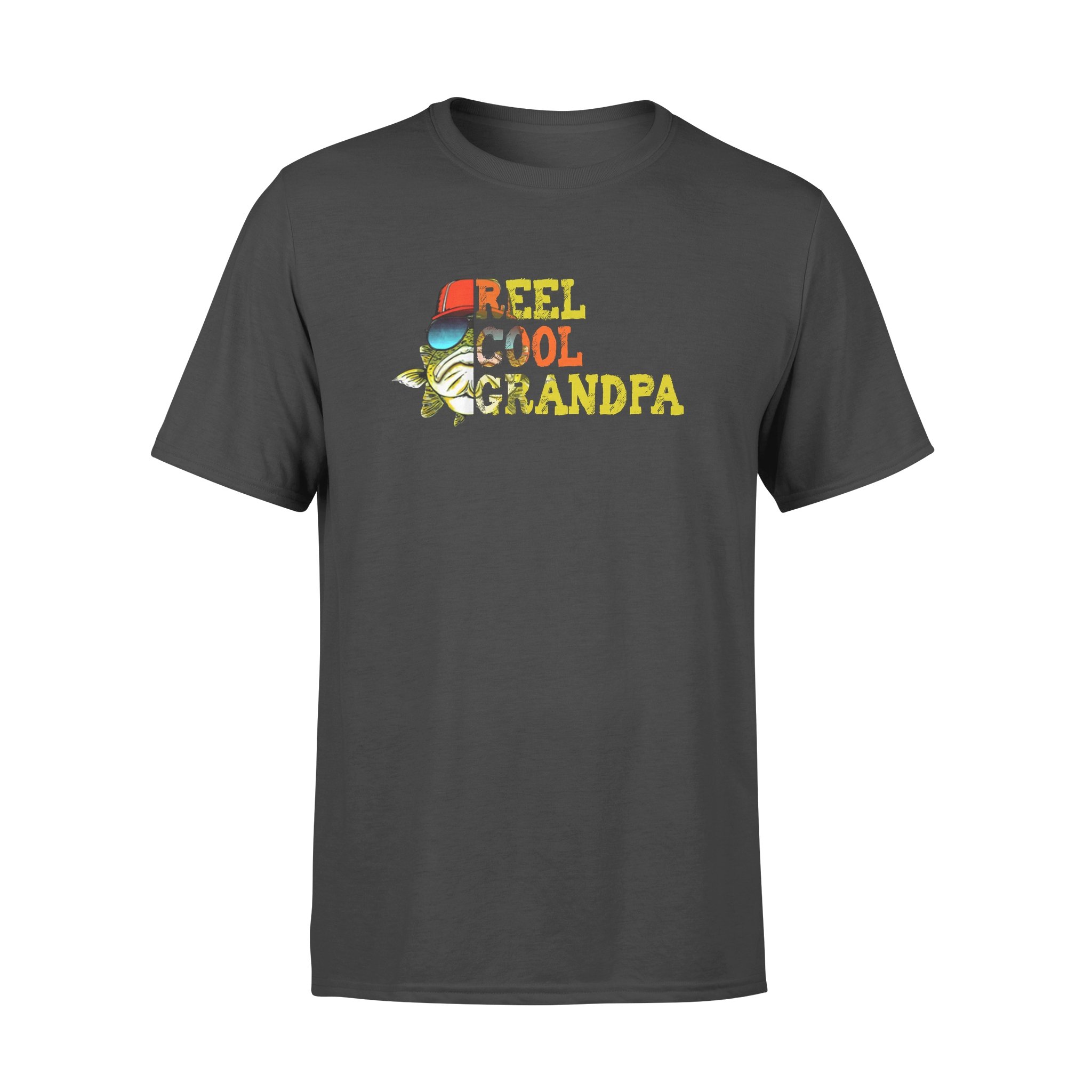 REEL- COOL- GRANDPA,  GIFTS FOR GRANDPA,GRANDPA SHIRT,GRANDPA GIFTS,FATHER?S DAY GIFT,PLUS SIZE SHIRT