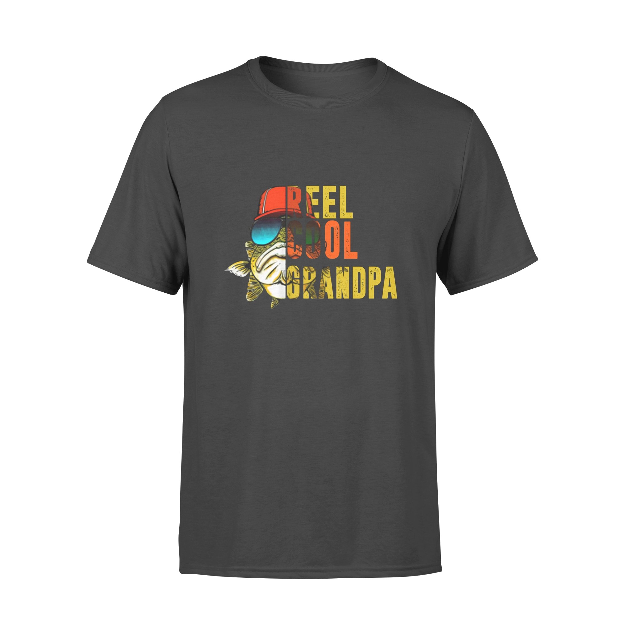REEL ? COOL -GRANDPA, GIFTS FOR GRANDPA,GRANDPA SHIRT,GRANDPA GIFTS,FATHER?S DAY GIFT,PLUS SIZE SHIRT