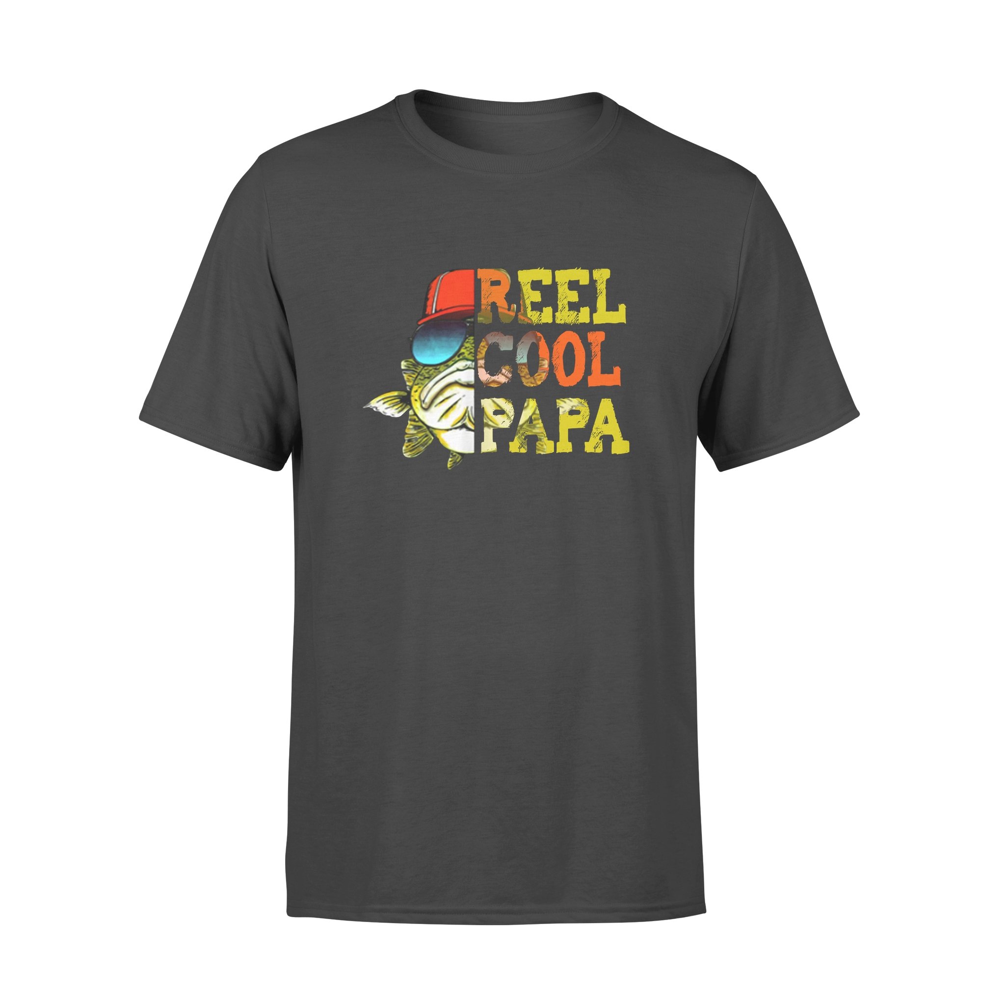 REEL ? COOL ? PAPA, GIFTS FOR GRANDPA,GRANDPA SHIRT,GRANDPA GIFTS,FATHER?S DAY GIFT,PLUS SIZE SHIRT