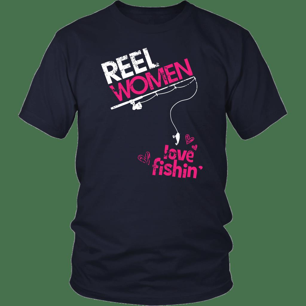 Reel Women Love Fishing Shirt ? Fishing Gift Gsge