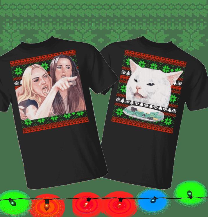 Sale Today: Angry Women Yelling At Confused Cat T-Shirt, Sweater, Hoodie-Gst Sale Today: Angry Women Yelling At Confused Cat T-Shirt, Sweater, Hoodie-Gst