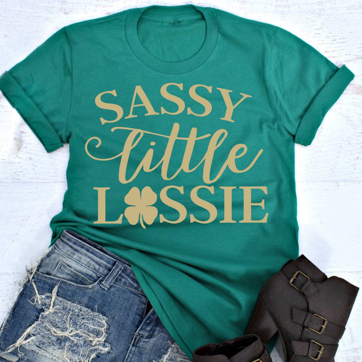 Sassy little lassie st patricks day shirt ? GST Sassy little lassie st patricks day shirt ? GST
