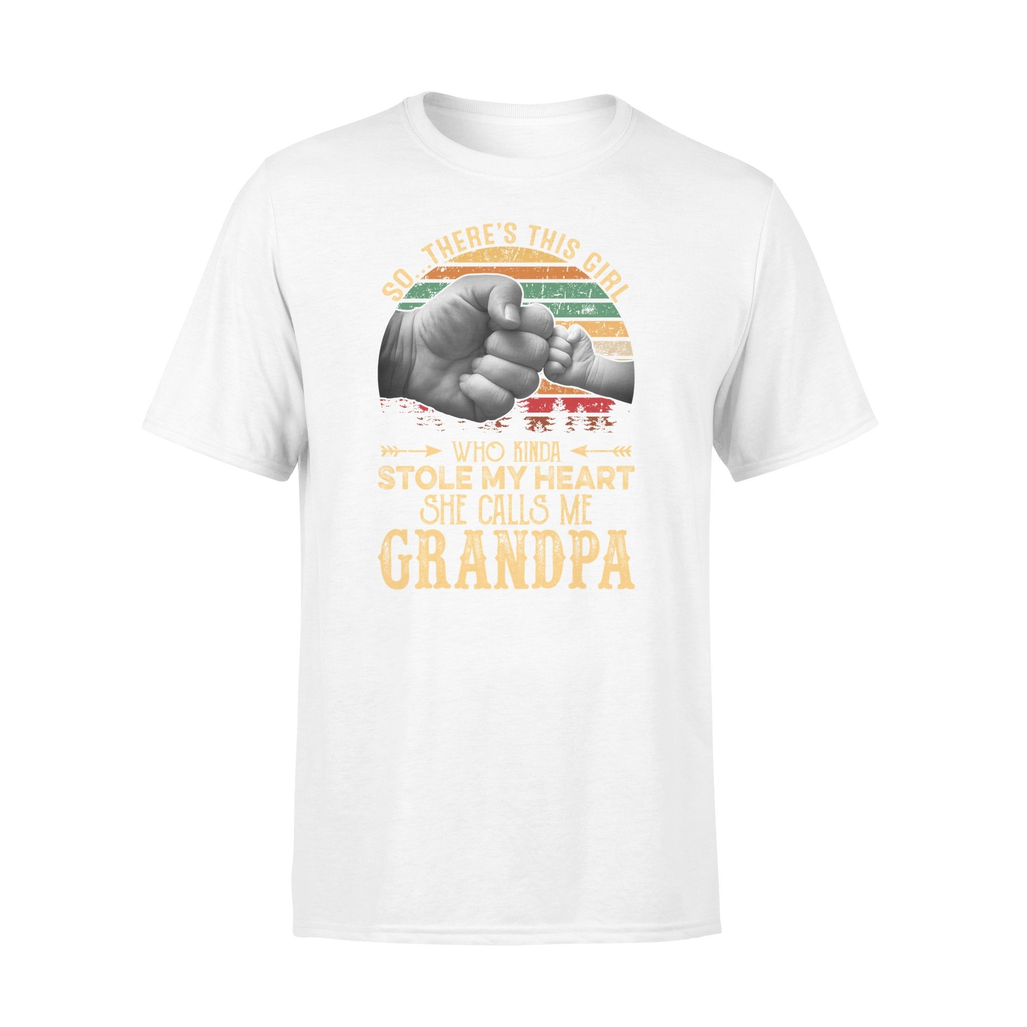 she  calls me grandpa T shirt ? Gifts for grandpa