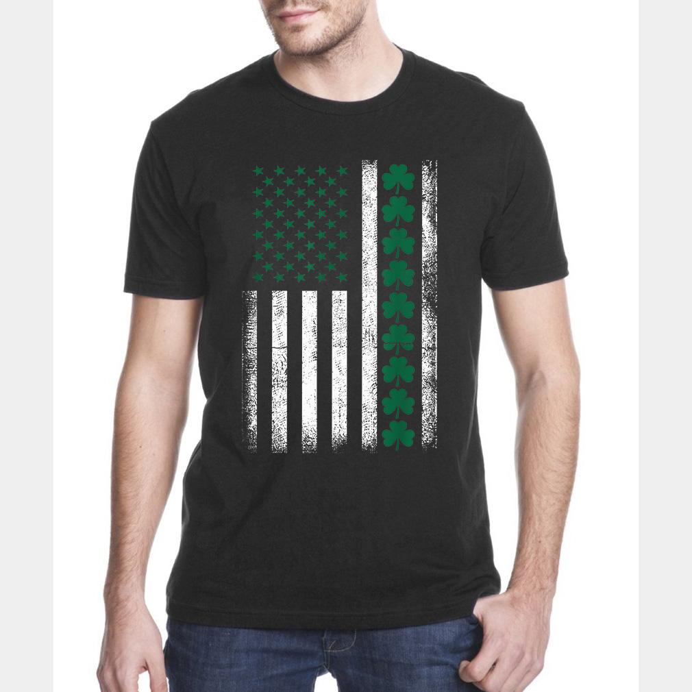 St. patrick?s day irish american flag vintage shamrock t-shirt ? GST St. patrick?s day irish american flag vintage shamrock t-shirt ? GST