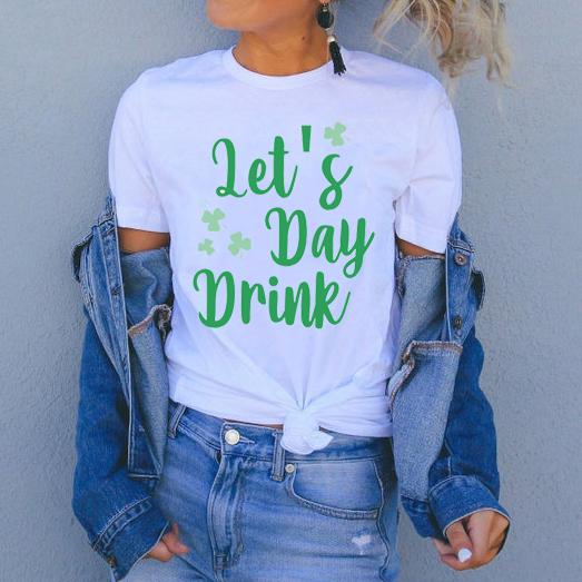 St patricks day ? Let?s day drink irish shamrock st patricks day shirt ? GST St patricks day ? Let?s day drink irish shamrock st patricks day shirt ? GST