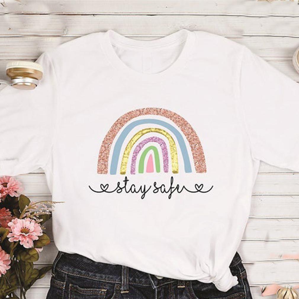 Stay Safe Rainbow Shirt ? Rainbow Gift Gsge Stay Safe Rainbow Shirt ? Rainbow Gift Gsge