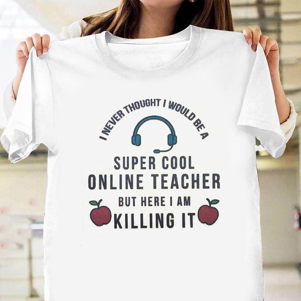 Super Cool Online Teacher Shirt ? Gift For Teacher Gsge Super Cool Online Teacher Shirt ? Gift For Teacher Gsge