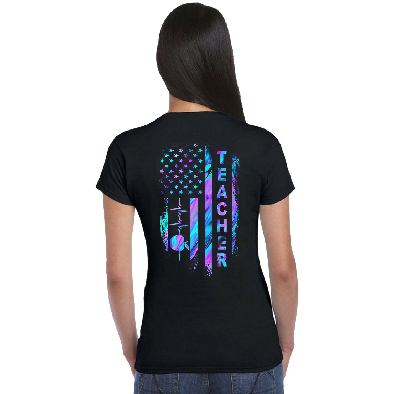 Teacher Galaxy American Flag Shirt ? Teacher Gift Gsge Teacher Galaxy American Flag Shirt ? Teacher Gift Gsge