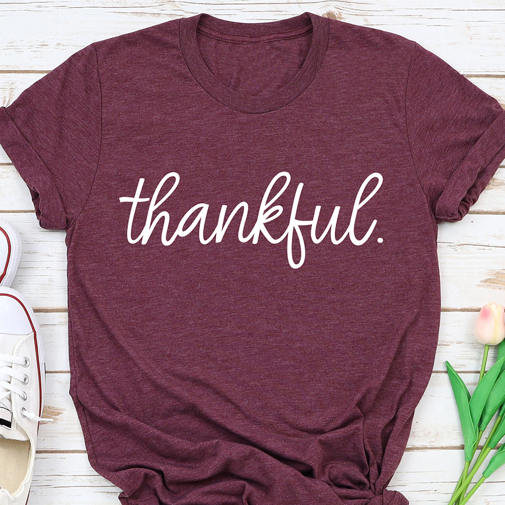 Thankful Thanksgiving Family Shirt Thankful Thanksgiving Family Shirt