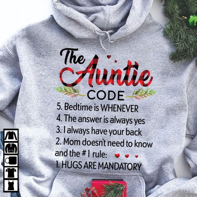 The auntie code christmas sweater, gifts for aunt ? GST