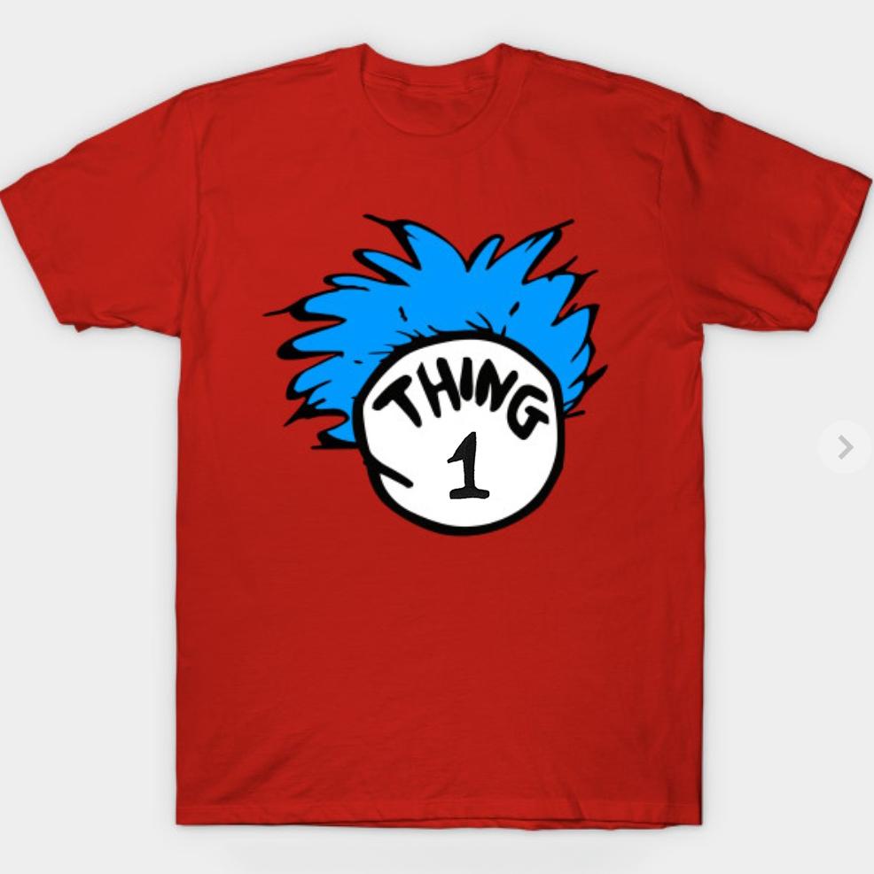Thing 1 thing 2 t-shirt ? GST