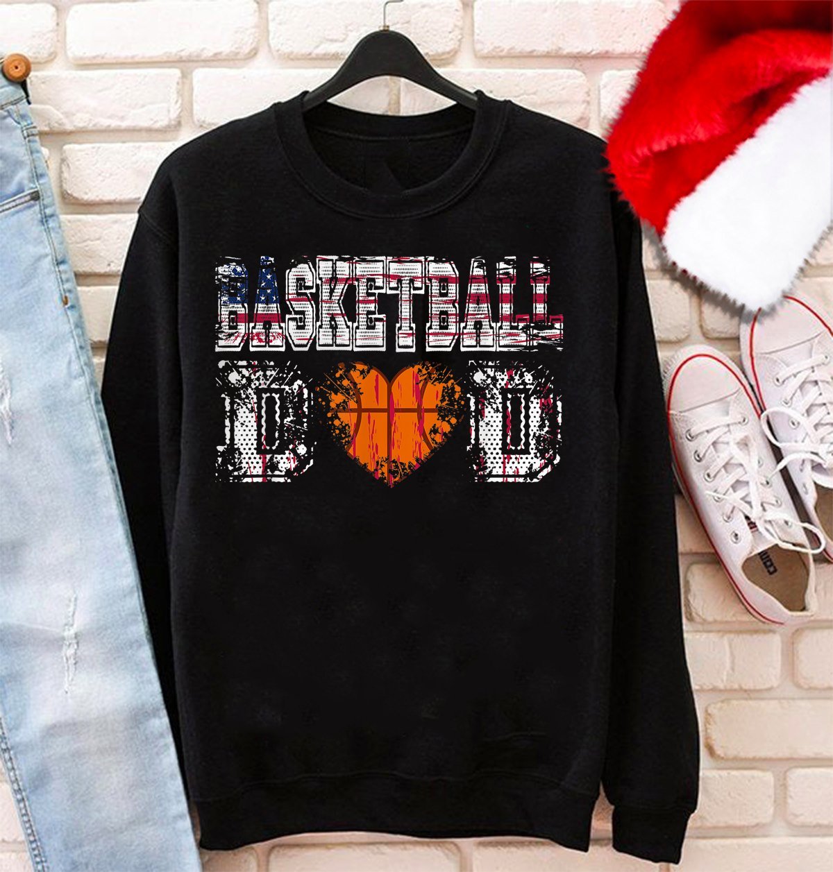 Vintage Flag American Basketball Dad, Proud Father Player Sweater, Daddy Shirt, Dad Shirt, Meaningful Gift For Dad, Best Gifts For Dad ? Gst Vintage Flag American Basketball Dad, Proud Father Player Sweater, Daddy Shirt, Dad Shirt, Meaningful Gift For Dad, Best Gifts For Dad ? Gst