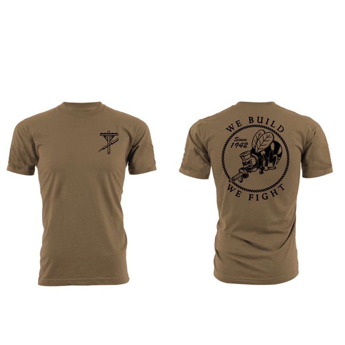 We build we fight t-shirt ? GST We build we fight t-shirt ? GST