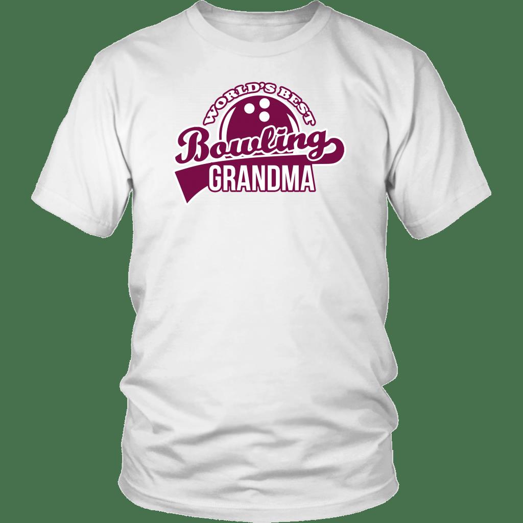 World?s Best Bowling Grandma Shirt ? Bowling Gift Gsge
