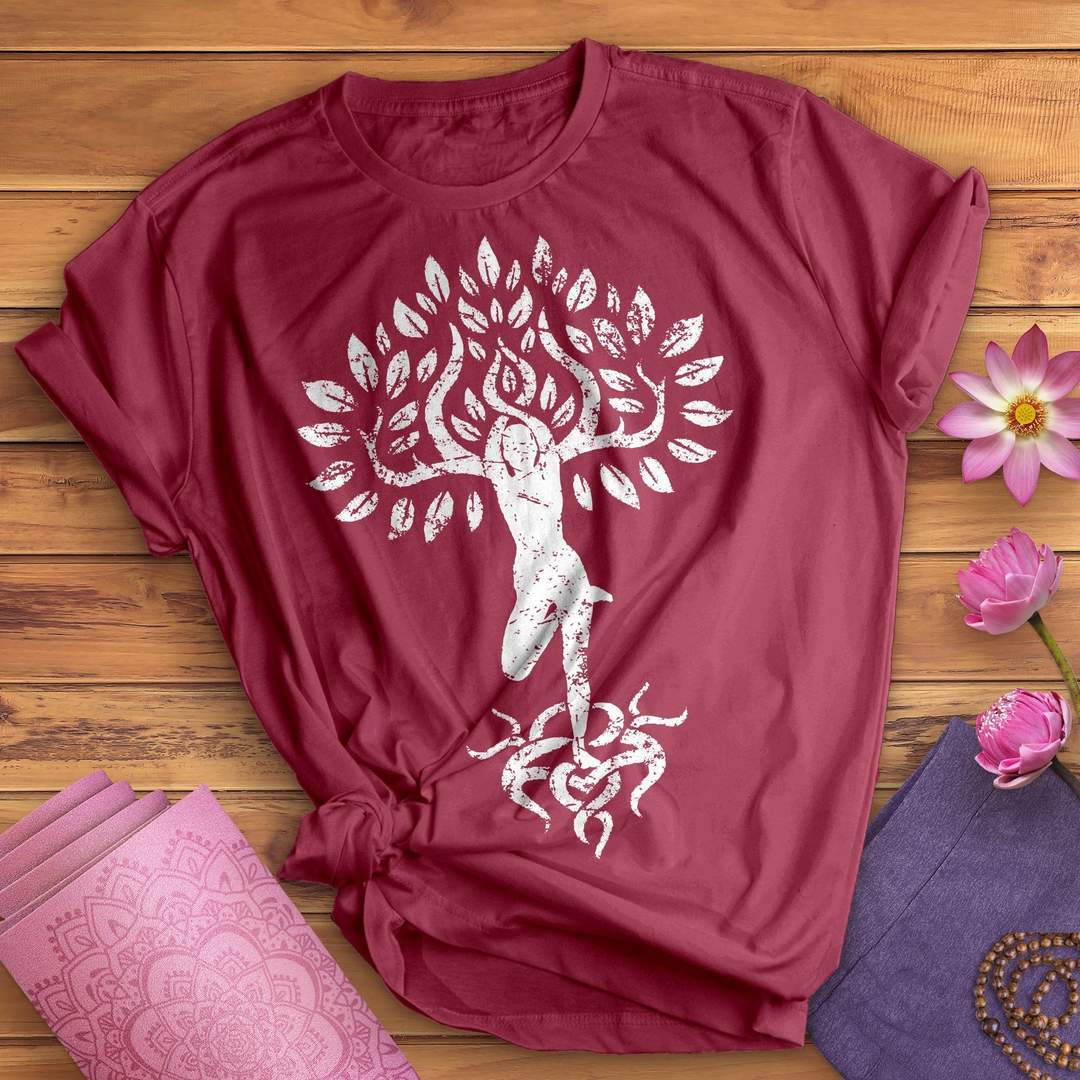 Yoga tree shirt for women ? GST Yoga tree shirt for women ? GST