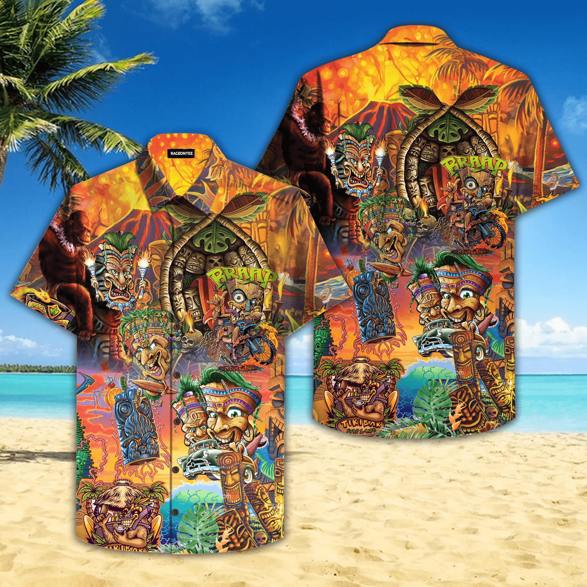 Aloha Tiki Funny Hawaiian Shirt Pre10653 Aloha Tiki Funny Hawaiian Shirt Pre10653