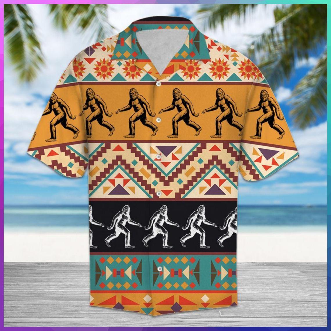 Amazing Big Foot Hawaiian Shirt Pre10907 Amazing Big Foot Hawaiian Shirt Pre10907