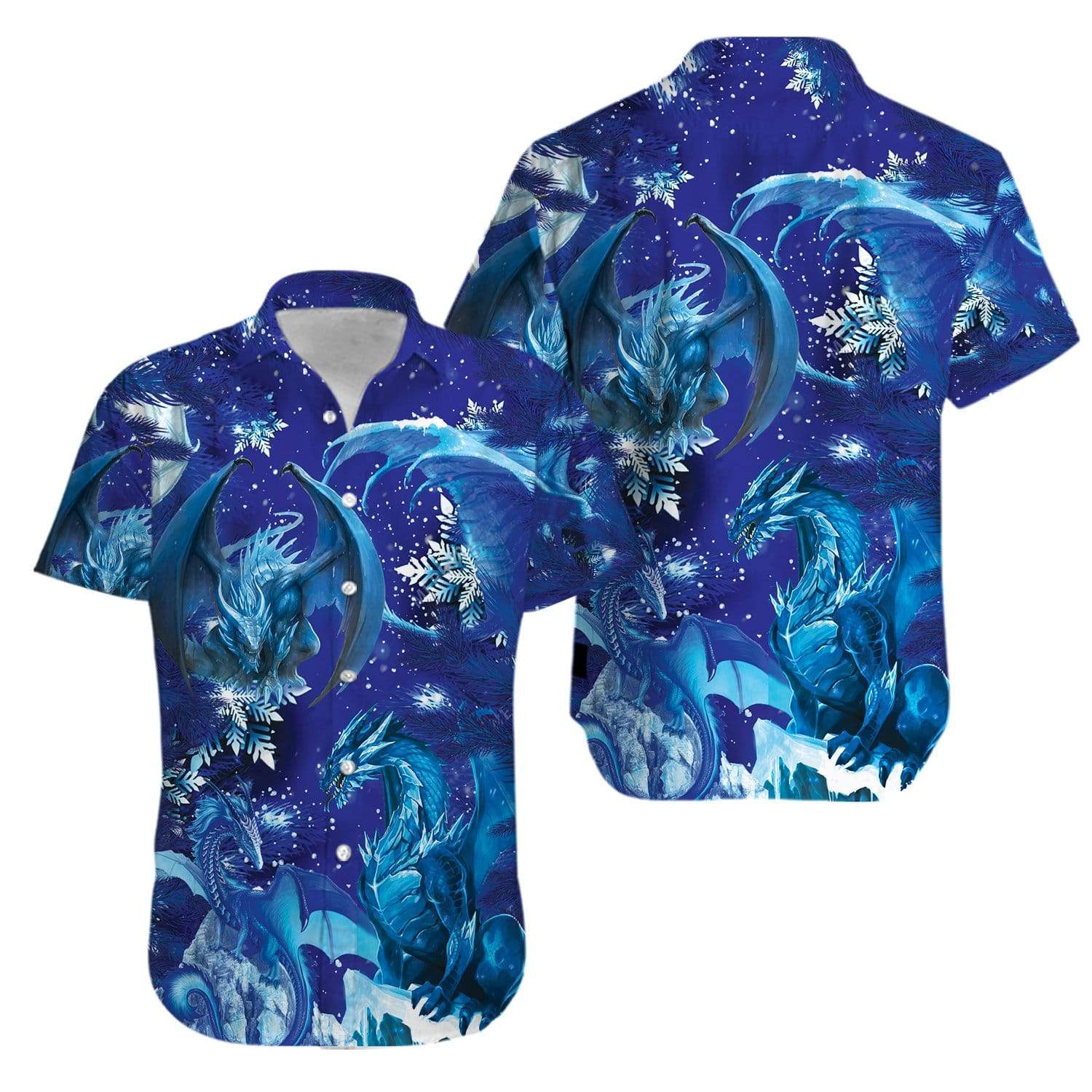 Amazing Blue Dragon Hawaiian Shirt Pre13760 Amazing Blue Dragon Hawaiian Shirt Pre13760
