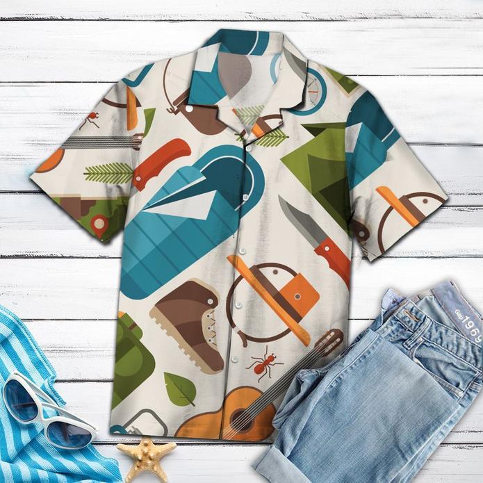 Amazing Camping Hawaiian Shirt Pre11006 Amazing Camping Hawaiian Shirt Pre11006