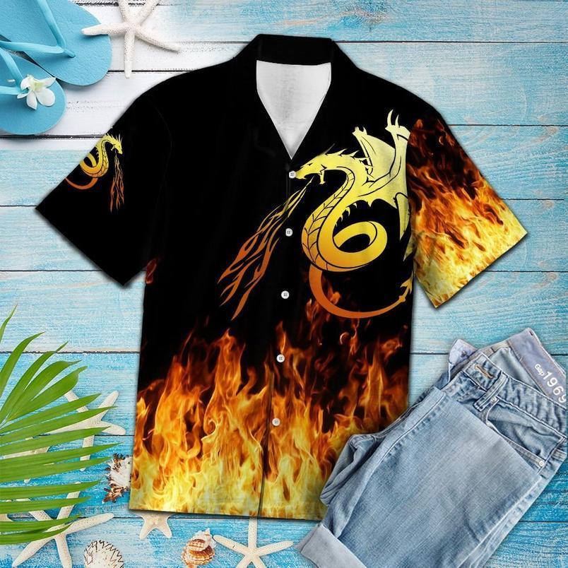 Amazing Dragon Hawaiian Shirt Pre13787 Amazing Dragon Hawaiian Shirt Pre13787