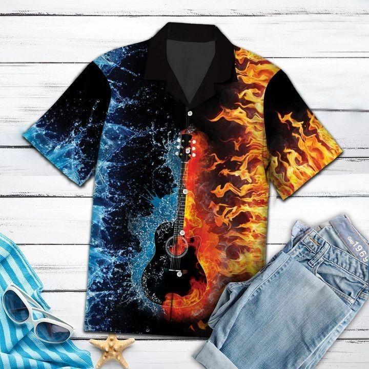 Amazing Guitar Hawaiian Shirt Pre13676 Amazing Guitar Hawaiian Shirt Pre13676