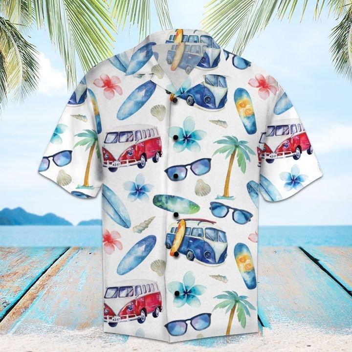 Amazing Hippie Bus Hawaiian Shirt Pre13639 1 » Cool Gifts for You - Mfamilygift Amazing Hippie Bus Hawaiian Shirt Pre13639 1