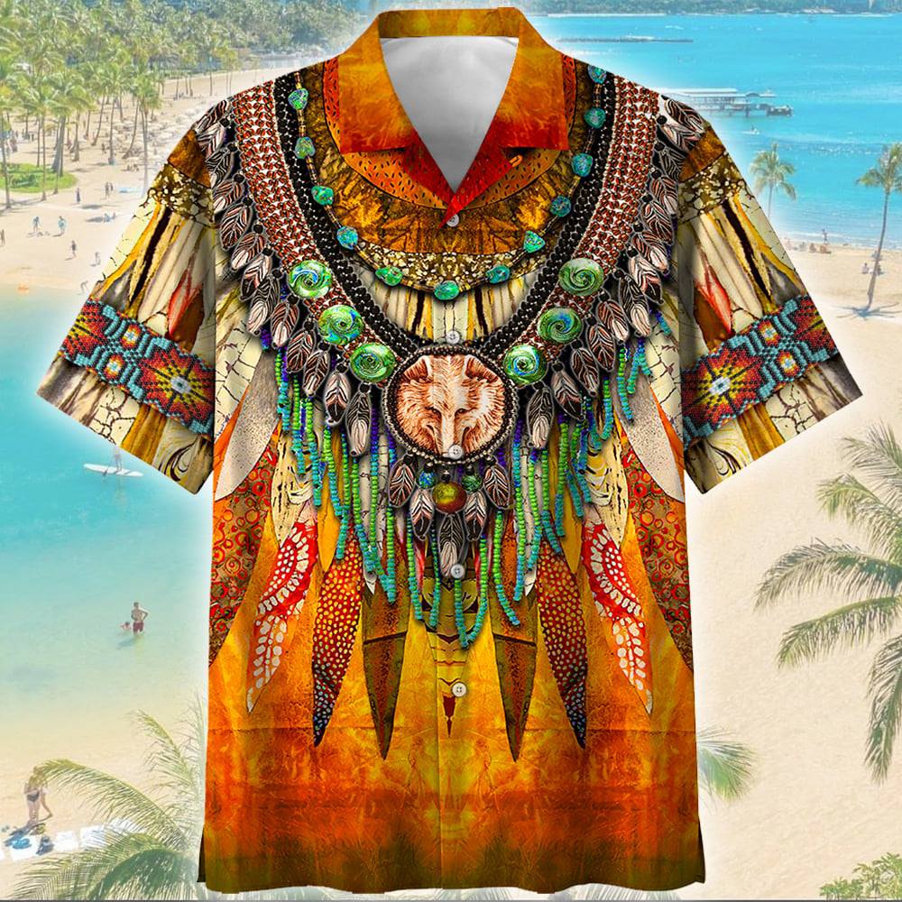 Amazing Indigenous People Hawaiian Shirt Pre10684 Amazing Indigenous People Hawaiian Shirt Pre10684