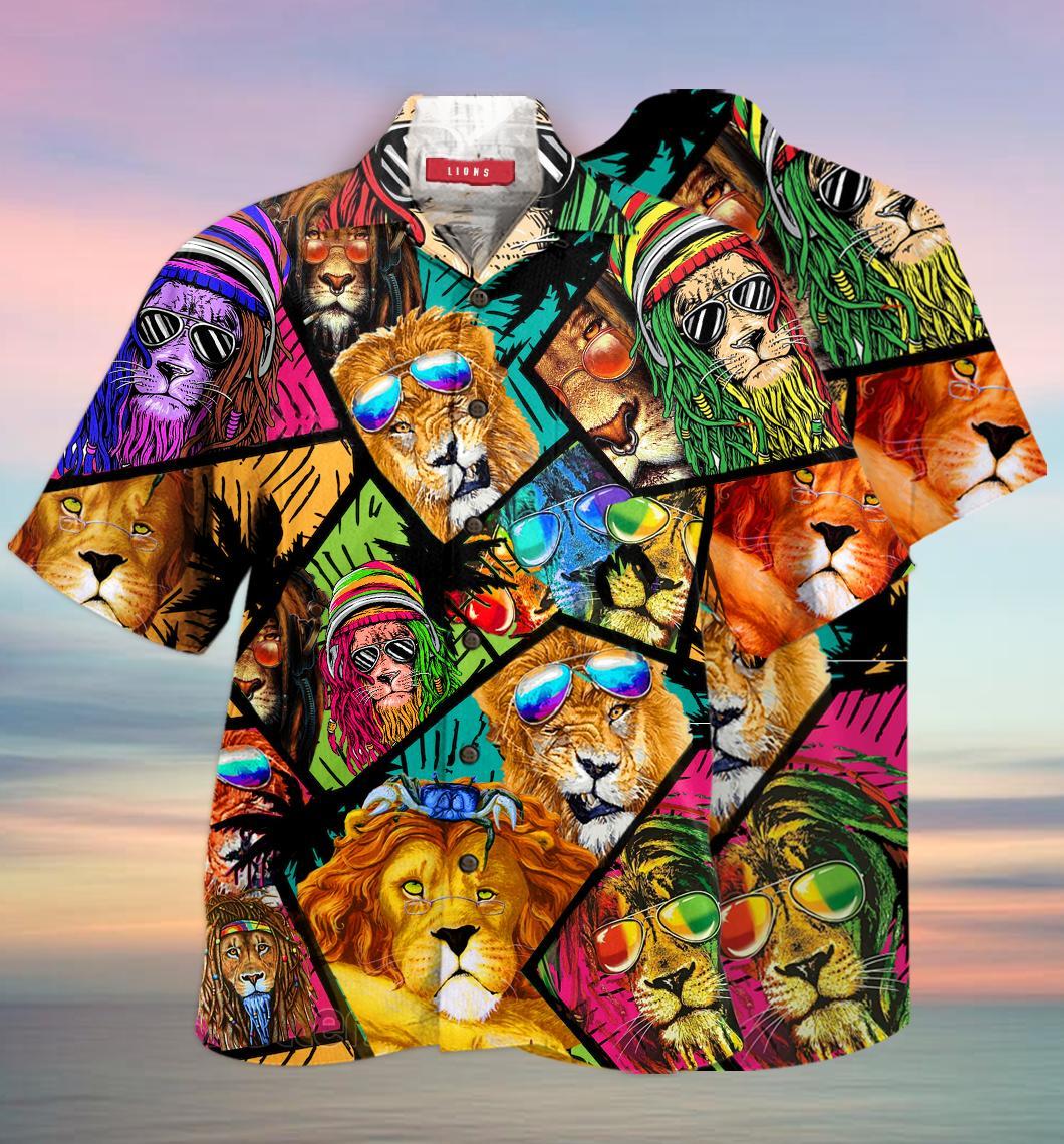 Amazing Lion Hawaiian Shirt Pre13694 Amazing Lion Hawaiian Shirt Pre13694