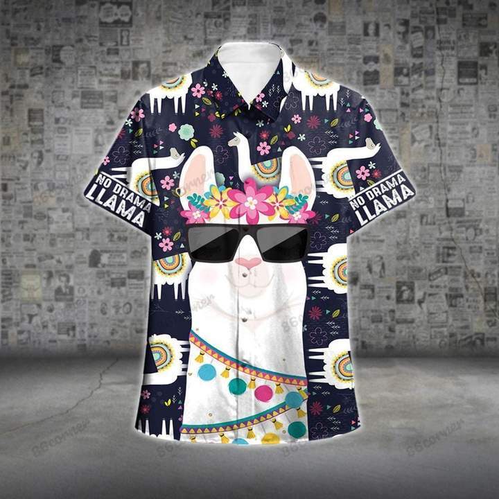Amazing Llama Hawaiian Shirt Pre10409 Amazing Llama Hawaiian Shirt Pre10409