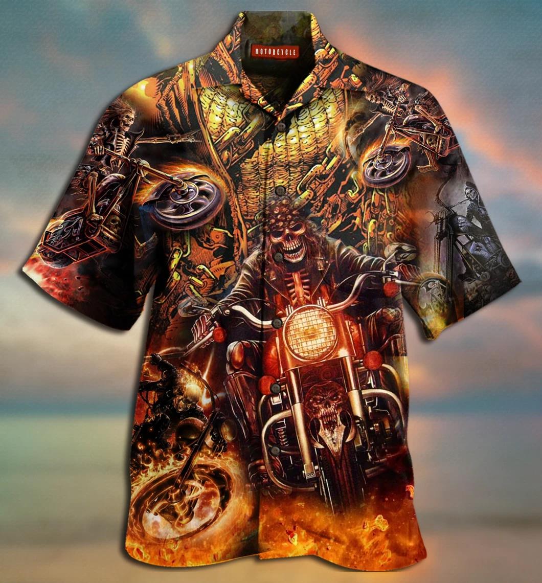Amazing Motorcycle Racing Hawaiian Shirt Pre13633